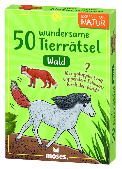 50 wundersame Tierrätsel - Wald - Inga Marie Ramcke