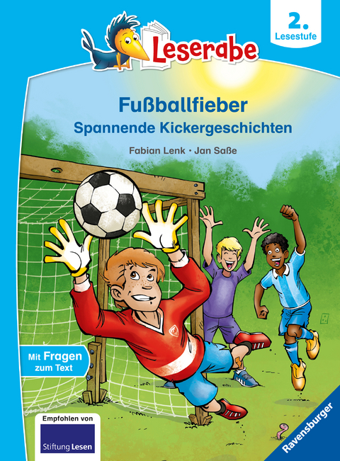 Fußballfieber, Spannende Kickergeschichten - Leserabe ab 2. Klasse - Erstlesebuch für Kinder ab 7 Jahren - Fabian Lenk