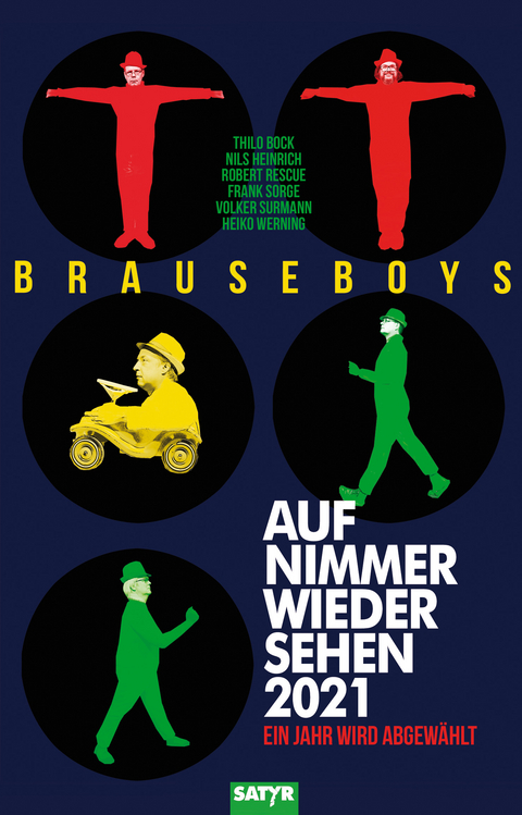 Auf Nimmerwiedersehen 2021 -  Brauseboys, Thilo Bock, Heiko Werning, Robert Rescue, Frank Sorge, Volker Surmann, Nils Heinrich