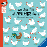 Welches Tier ist anders hier? – Unterschiede finden mit lustigen Tieren für Kinder ab 18 Monaten - Sandra Grimm