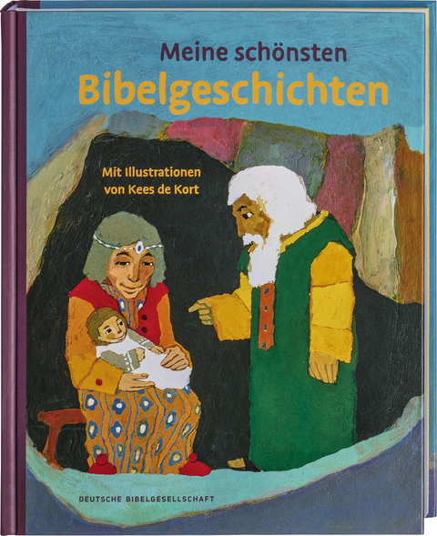 Meine schönsten Bibelgeschichten. Der Kinderbuch-Klassiker mit Illustrationen von Kees de Kort. 24 kurze Erzählungen aus der Bibel. Für Kinder ab 2 Jahren & für Krippe, Kita und Gemeinde. - Hellmut Haug