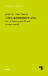 Über die Erkennbarkeit Gottes - Duns Scotus, Johannes; Kraml, Hans; Leibold, Gerhard; Richter, Vladimir