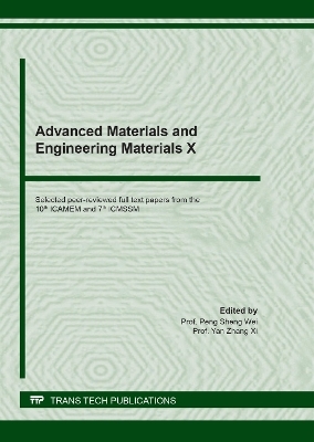 Advanced Materials and Engineering Materials X - 