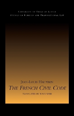 The French Civil Code - Jean-Louis Halperin