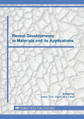 Recent Developments in Materials and its Applications - 