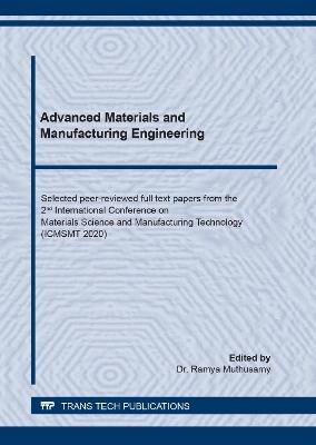 Advanced Materials and Manufacturing Engineering - 