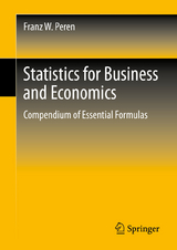 Statistics for Business and Economics - Franz W. Peren