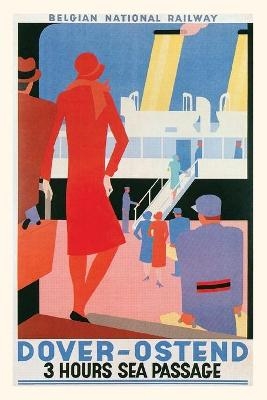 Vintage Journal Belgian National Railway Poster