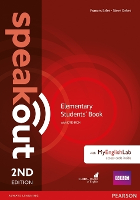 Speakout Elementary 2nd Edition Students' Book with DVD-ROM and MyEnglishLab Access Code Pack - Antonia Clare, JJ Wilson, Frances Eales, Steve Oakes