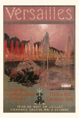 Vintage Journal Versailles Travel Poster