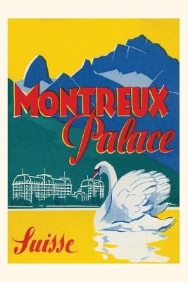 Vintage Journal Montreux, Switzerland Travel Poster