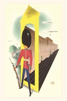 Vintage Journal Stylized Guard, Buckingham Palace