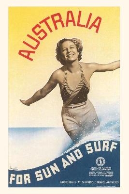 Vintage Journal Australia for Sun and Fun Travel Poster