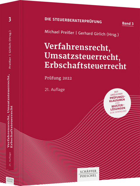 Verfahrensrecht, Umsatzsteuerrecht, Erbschaftsteuerrecht - 