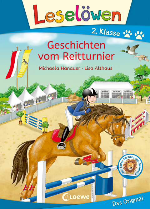 Leselöwen 2. Klasse - Geschichten vom Reitturnier - Michaela Hanauer