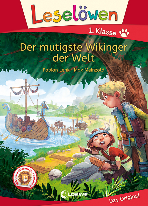 Leselöwen 1. Klasse - Der mutigste Wikinger der Welt - Fabian Lenk