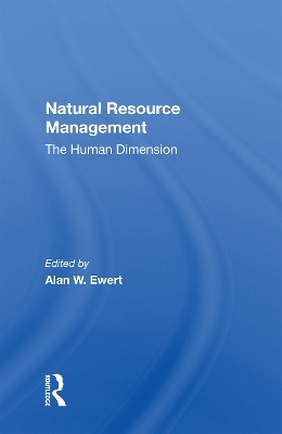 Natural Resource Management - Alan W Ewert