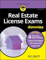 Real Estate License Exams For Dummies with Online Practice Tests - Yoegel, John A.