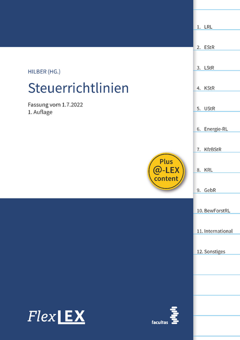 FlexLex Steuerrichtlinien - 