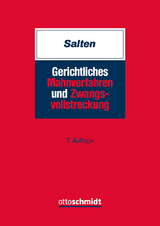 Gerichtliches Mahnverfahren und Zwangsvollstreckung - Salten, Uwe