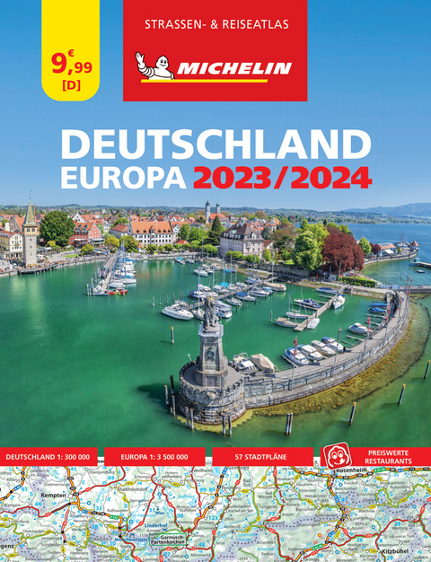 Michelin StraÃenatlas Deutschland & Europa 2023/2024