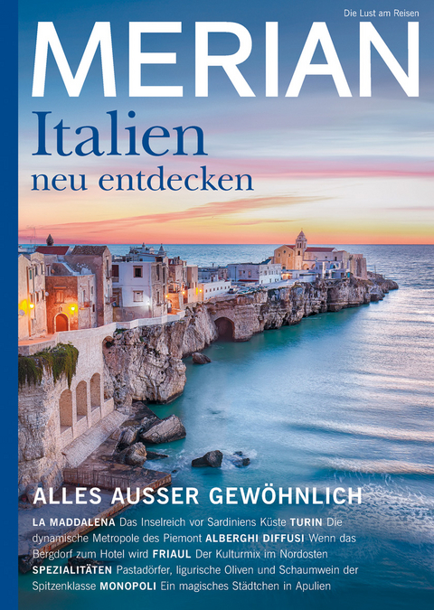 MERIAN Magazin Italien neu entdecken 6/22