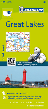 Great Lakes - Zoom Map 173 - Michelin