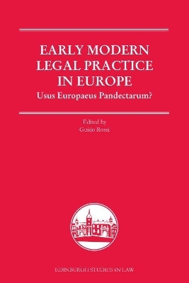 Authorities in Early Modern Courts in Europe - 