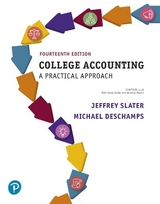 College Accounting Chapters 1-12 with Study Guide and Working Papers - Slater, Jeffrey; Deschamps, Mike