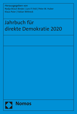 Jahrbuch für direkte Demokratie 2020 - 