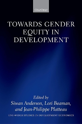 Towards Gender Equity in Development - 