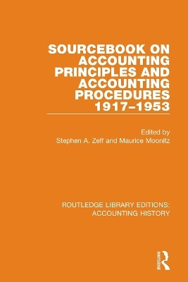 Sourcebook on Accounting Principles and Accounting Procedures, 1917-1953 - 