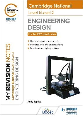 My Revision Notes: Level 1/Level 2 Cambridge National in Engineering Design - Andrew Topliss