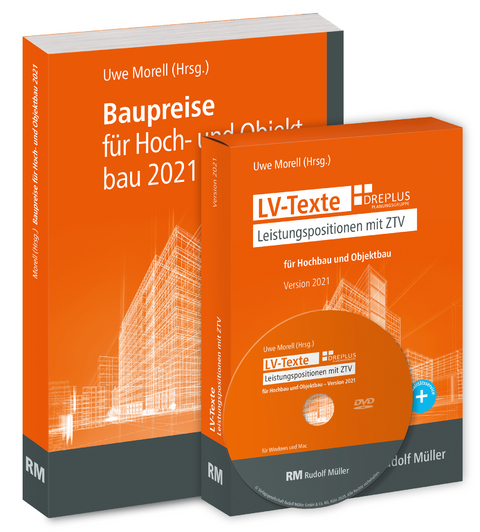 LV-Texte + Baupreise für den Hochbau und Objektbau 2021 - 