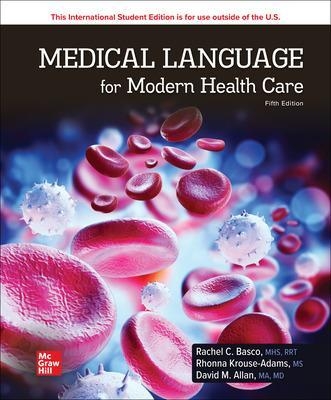 Medical Language for Modern Health Care ISE - Rachel Basco, Rhonna Krouse-Adams, David Allan