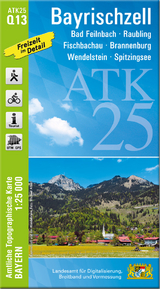 ATK25-Q13 Bayrischzell (Amtliche Topographische Karte 1:25000)