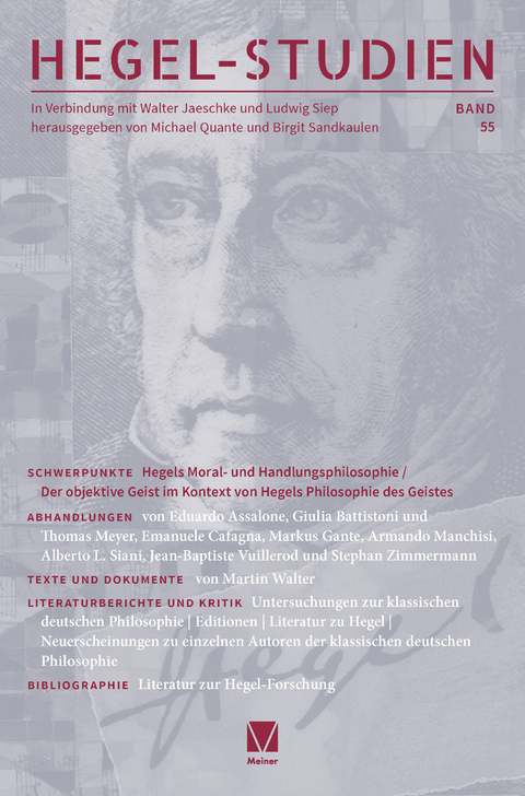 Hegel-Studien Band 55 - 