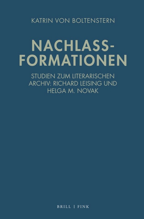 Nachlassformationen - Katrin von Boltenstern