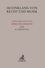 Im Einklang von Recht und Musik - 