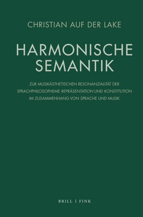 Harmonische Semantik - Christian auf der Lake