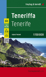 Teneriffa, Straßenkarte 1:150.000, freytag & berndt