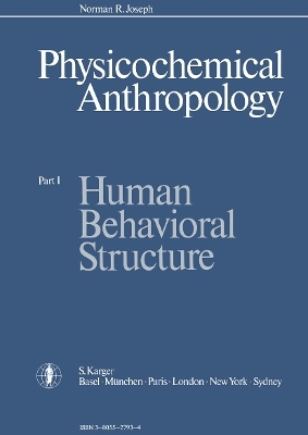 Physicochemical Anthropology - N.R. Joseph