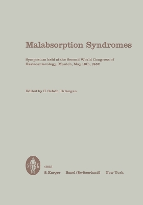 Malabsorption Syndromes - H. Schön