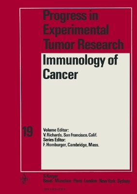 Immunology of Cancer - 