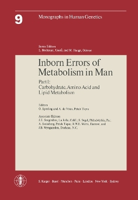 Inborn Errors of Metabolism in Man - 