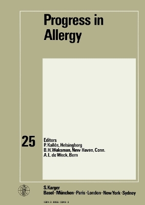 Progress in Allergy Vol. 25 - 