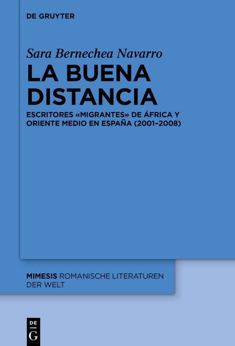 La buena distancia - Sara Bernechea Navarro