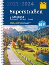 ADAC Superstraßen 2023/2024 Deutschland 1:200.000, Österreich, Schweiz 1:300.000 - 