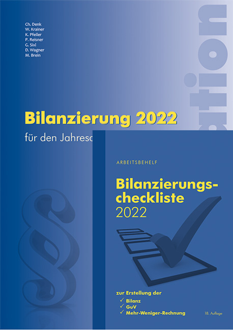 Kombi-Paket Bilanzierung 2022 - Brein Markus, Denk Christoph, Krainer Wolfgang, Pfeiler Katrin, Reisner Petra, Sixl Gunnar, Wagner Doris