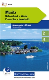 Kümmerly+Frey Outdoorkarte Deutschland 16 Müritz Nationalpark 1:50.000 - 